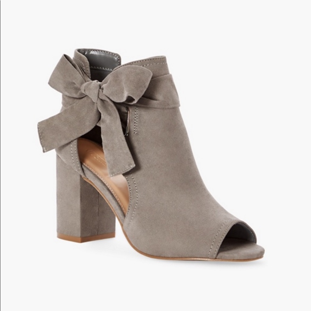 Karine Peep-Toe Bootie